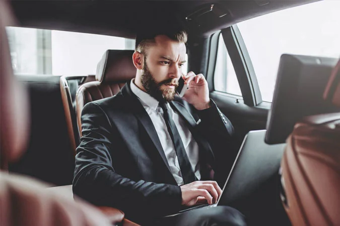 Corporate limo service Toronto client